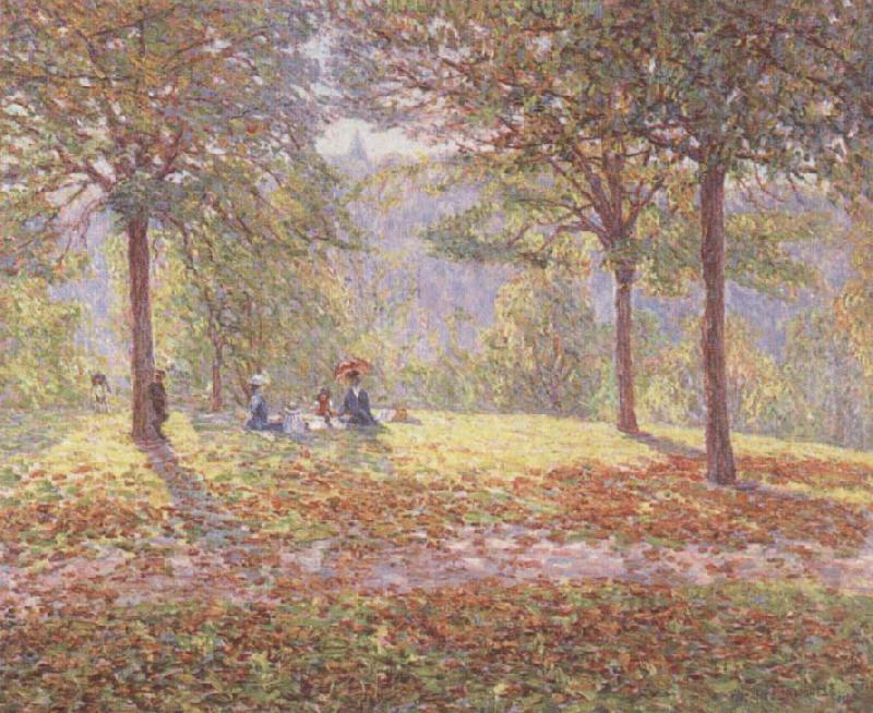 Wynford Dewhurst Luncheon on the Grass Spain oil painting art